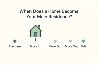 When Does a Home Become Your Main Residence? A Practical Guide for Australian Homeowners